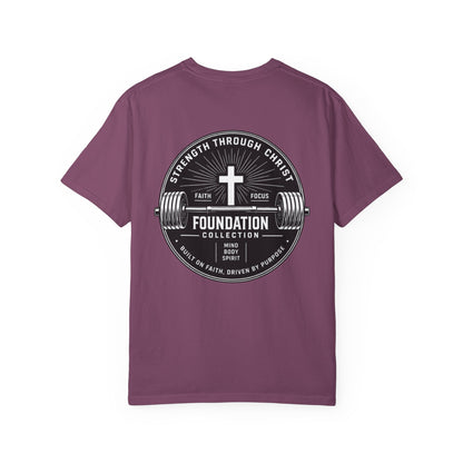 Foundation Collection T-Shirt — Strength Through Christ Gym Tee
