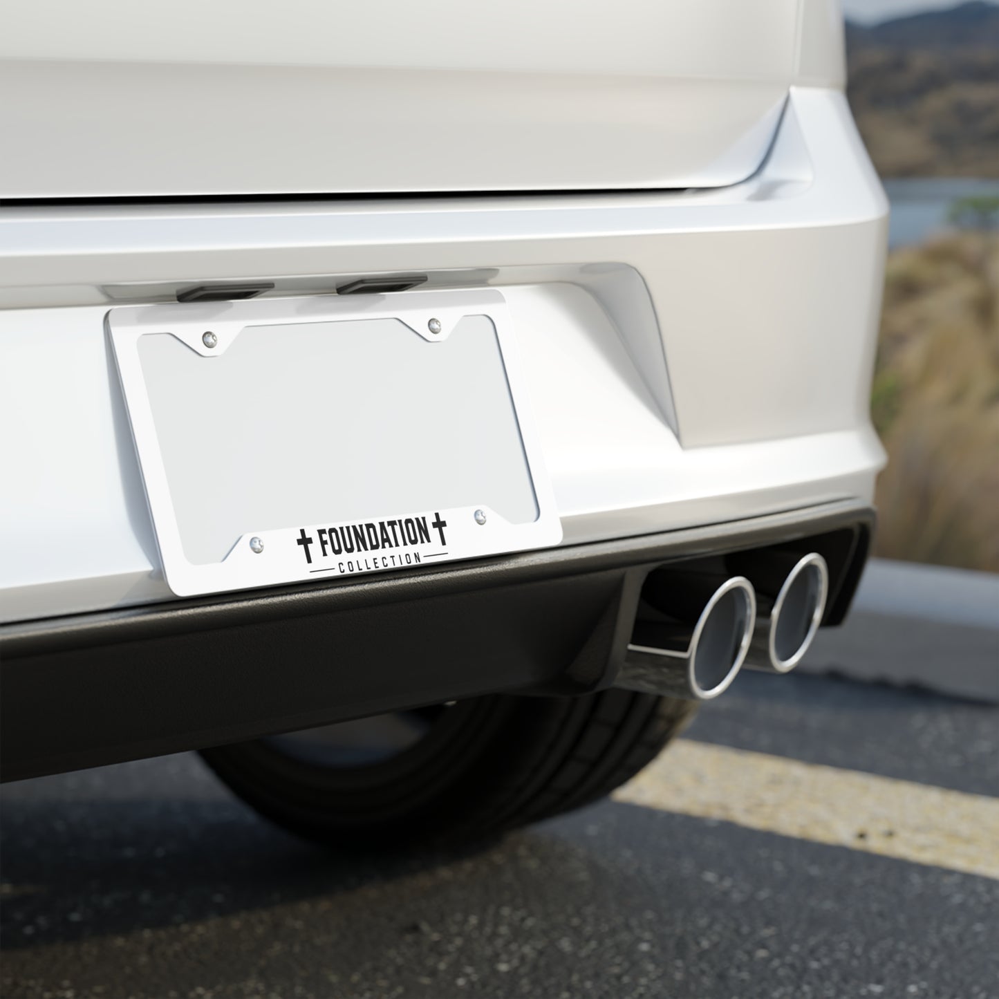 Foundation Collection License Plate Frame