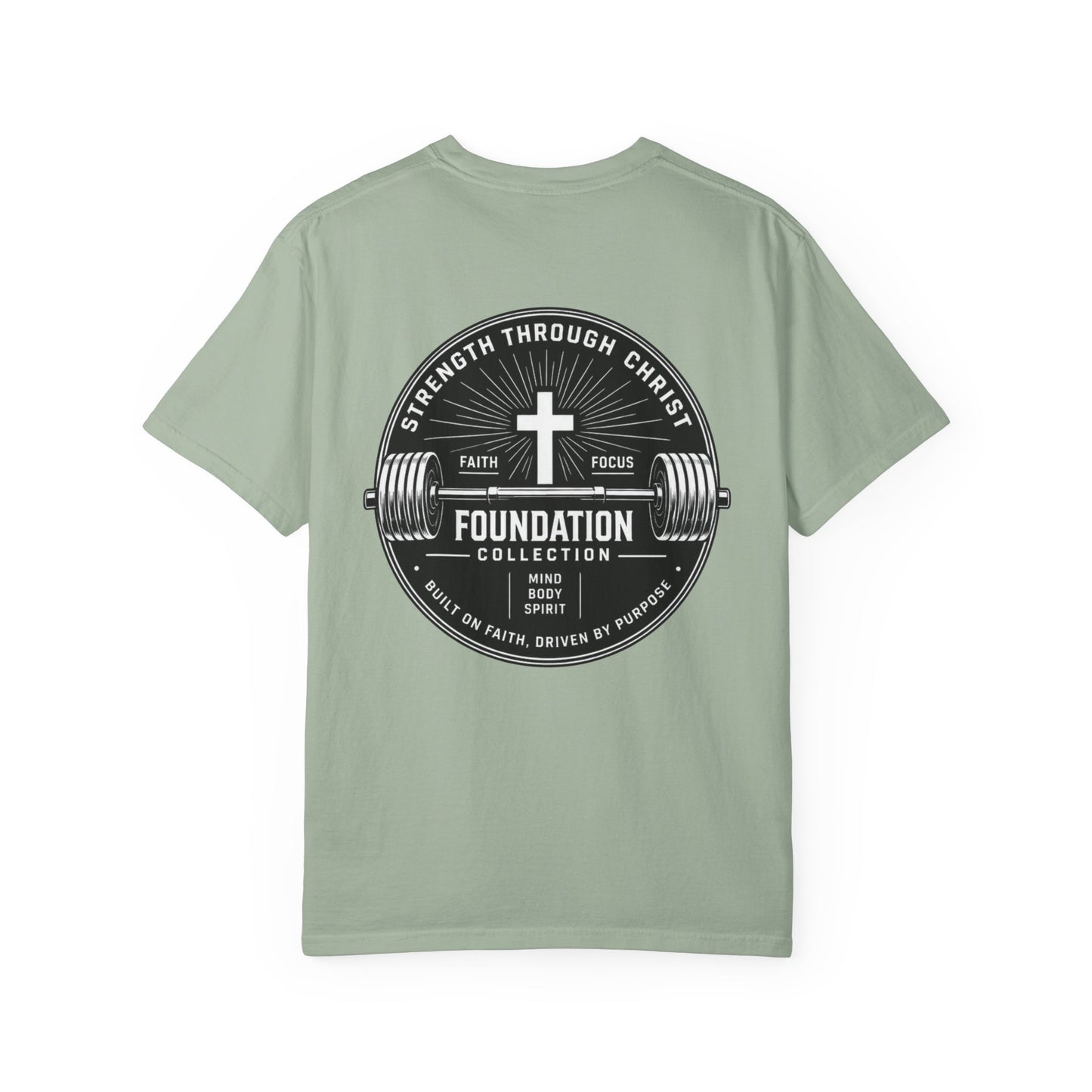 Foundation Collection T-Shirt — Strength Through Christ Gym Tee