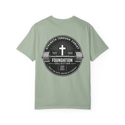 Foundation Collection T-Shirt — Strength Through Christ Gym Tee