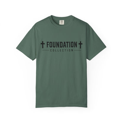 Discipline Over Comfort T-Shirt — Foundation Collection Christian Fitness Tee