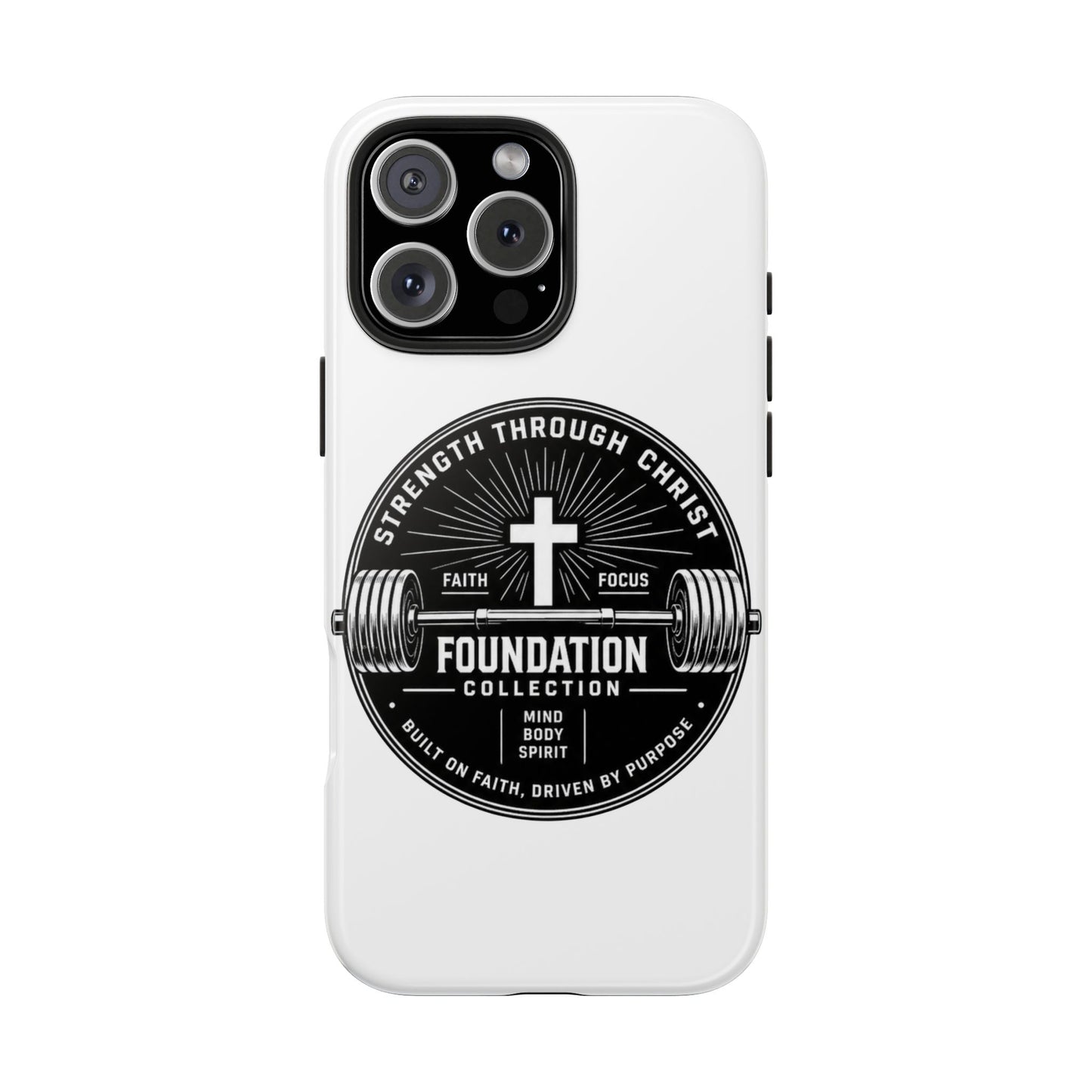 Strength Through Christ Tough Phone Case