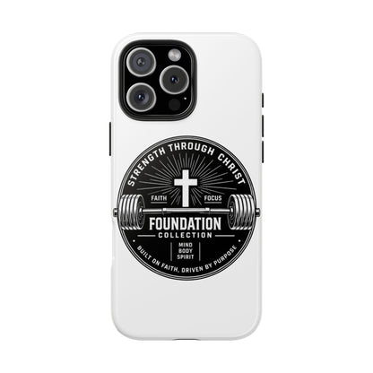 Strength Through Christ Tough Phone Case