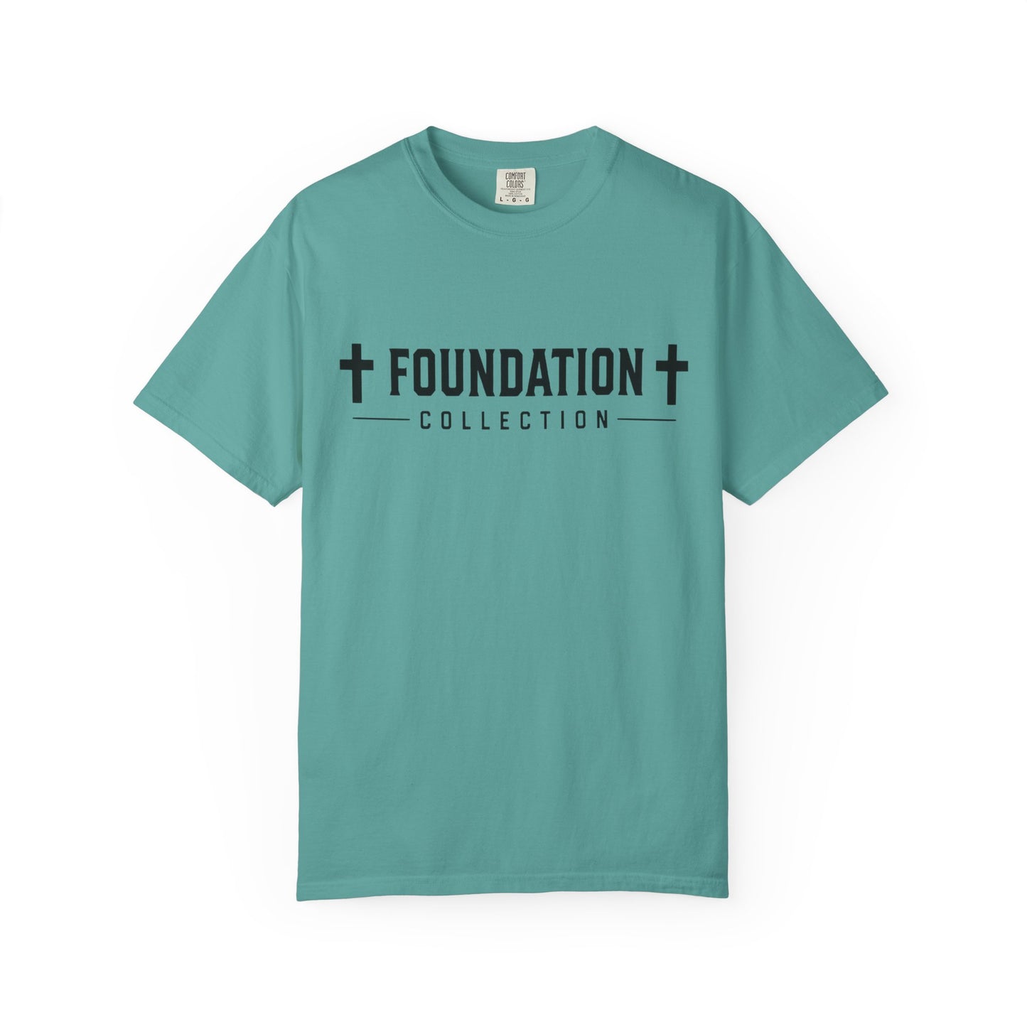 Discipline Over Comfort T-Shirt — Foundation Collection Christian Fitness Tee