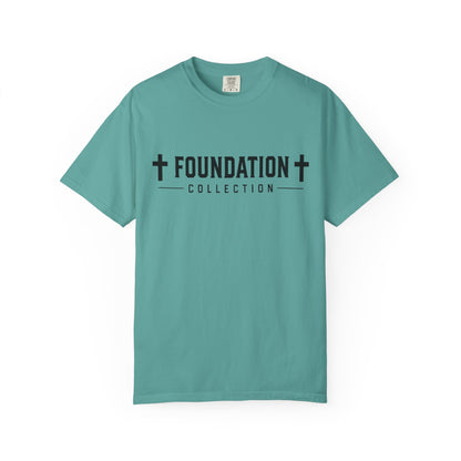 Discipline Over Comfort T-Shirt — Foundation Collection Christian Fitness Tee