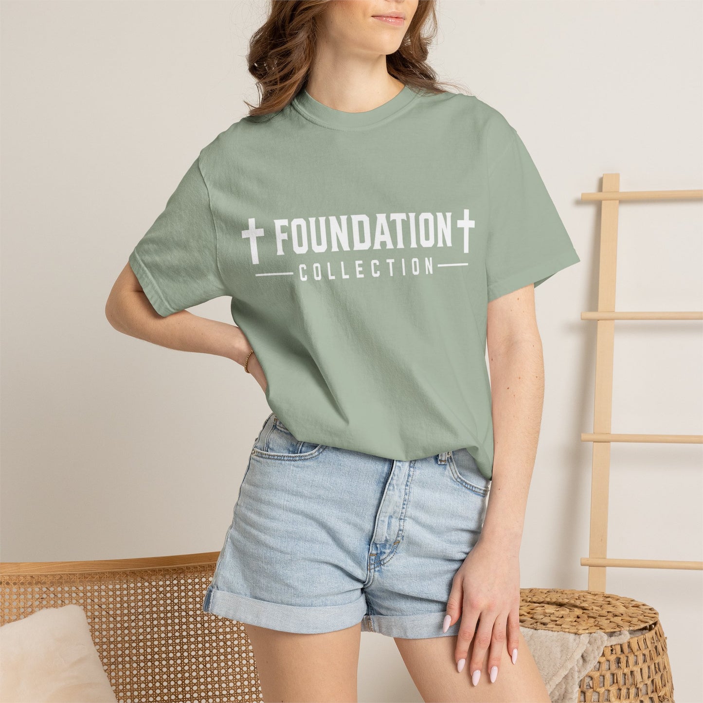Foundation Collection T‑Shirt — Faith & Strength Graphic Tee