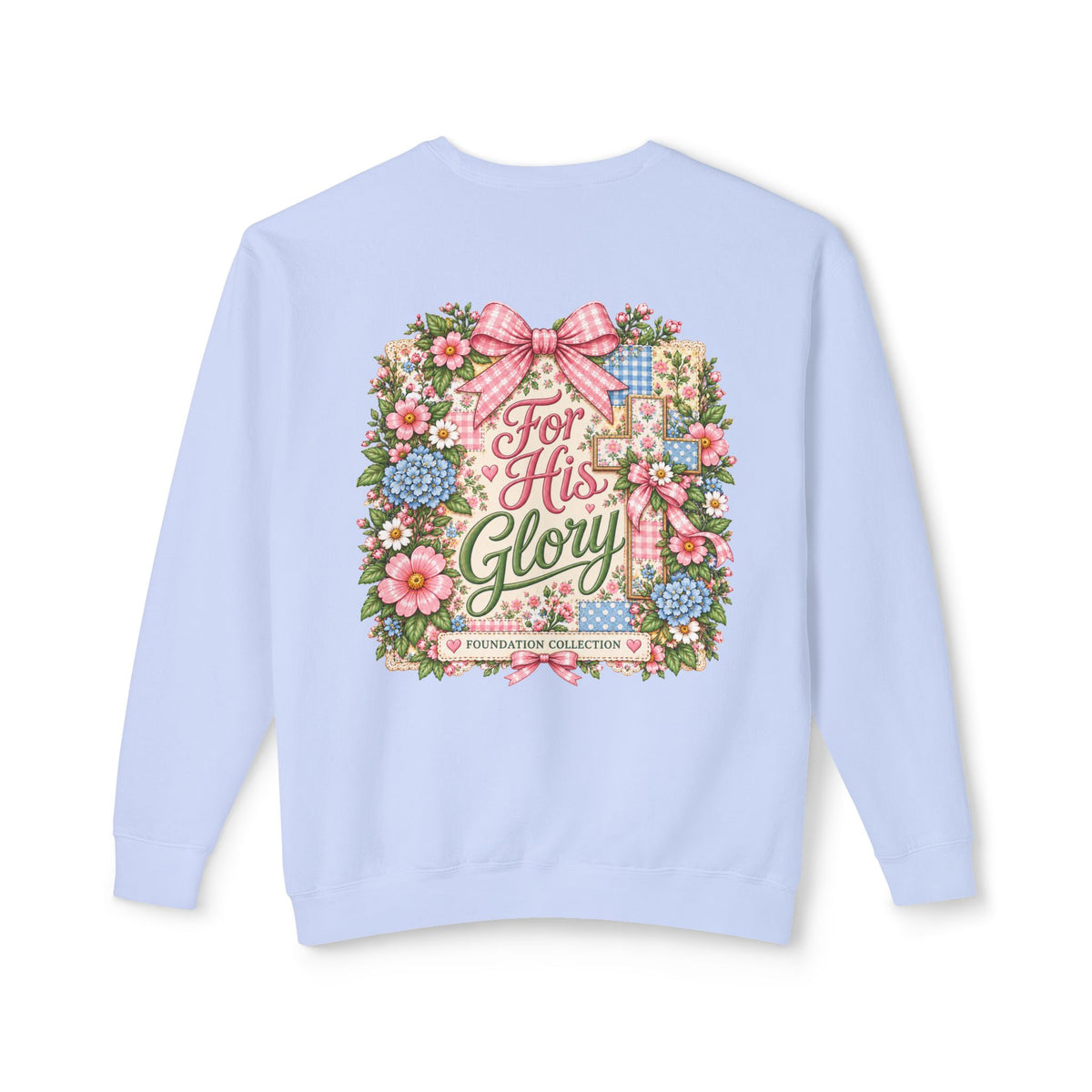 Daughters of the Foundation – Faith & Floral Crewneck Sweatshirt