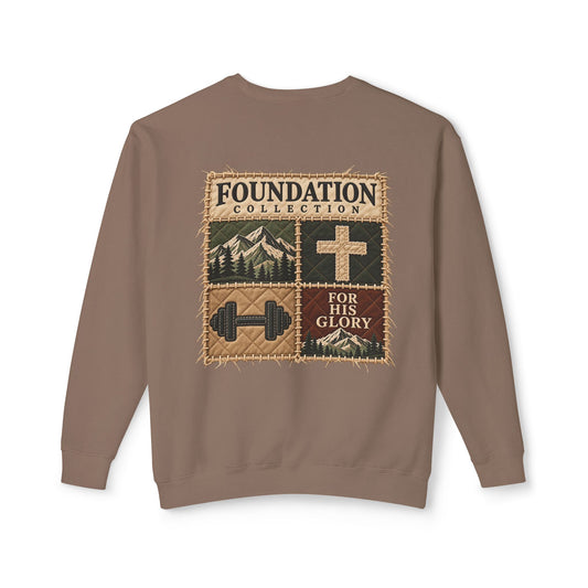 For His Glory Quilt Sweatshirt