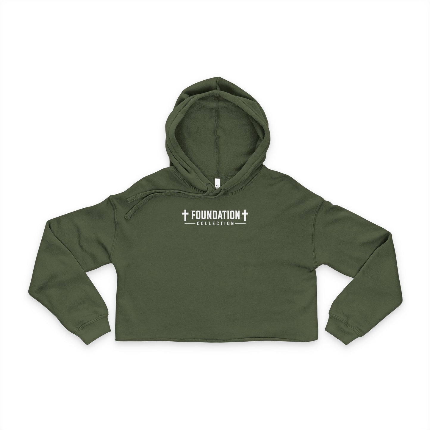 “Foundation Collection” Women's Cropped Hoodie