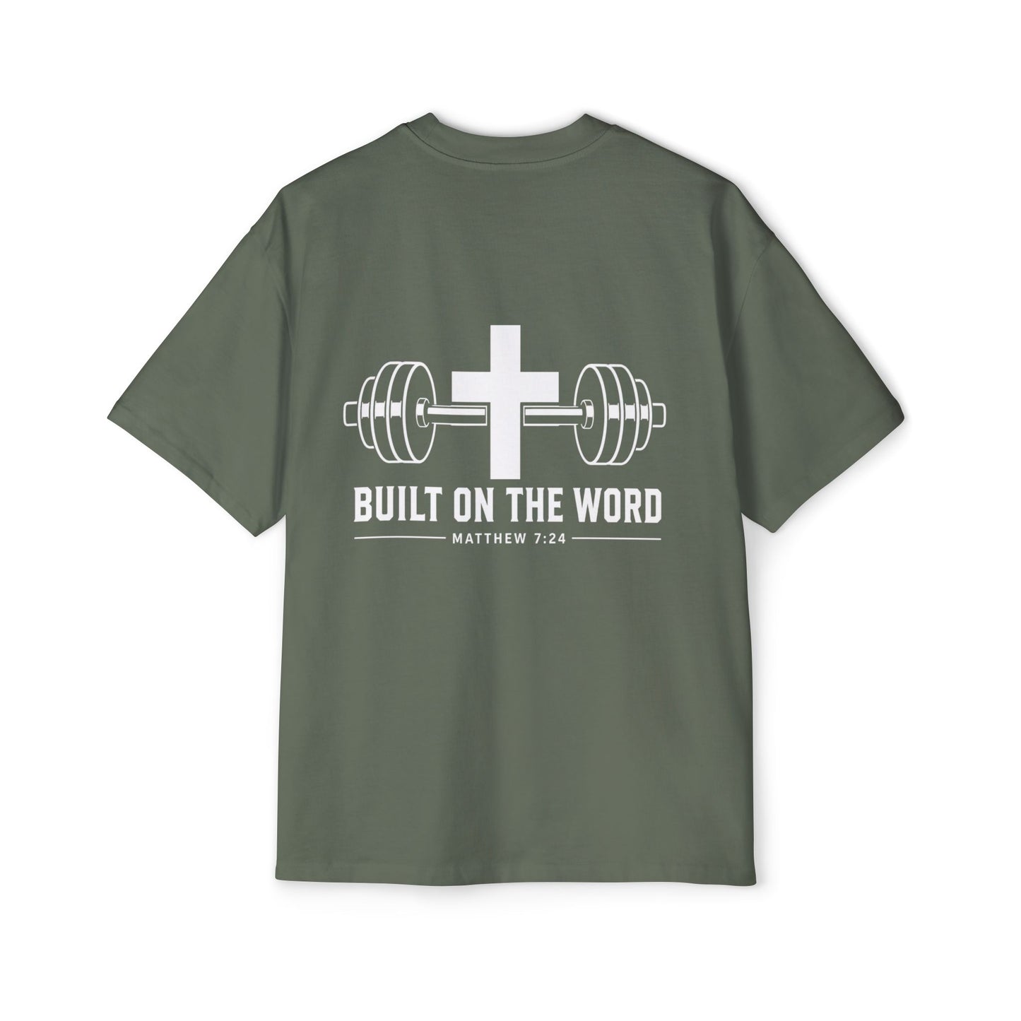 “Built On The Word” - Oversized Tee