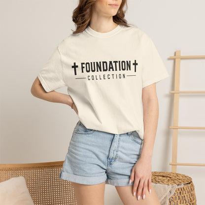 Foundation Collection 'For His Glory' T-Shirt — Christian Fitness Graphic Tee