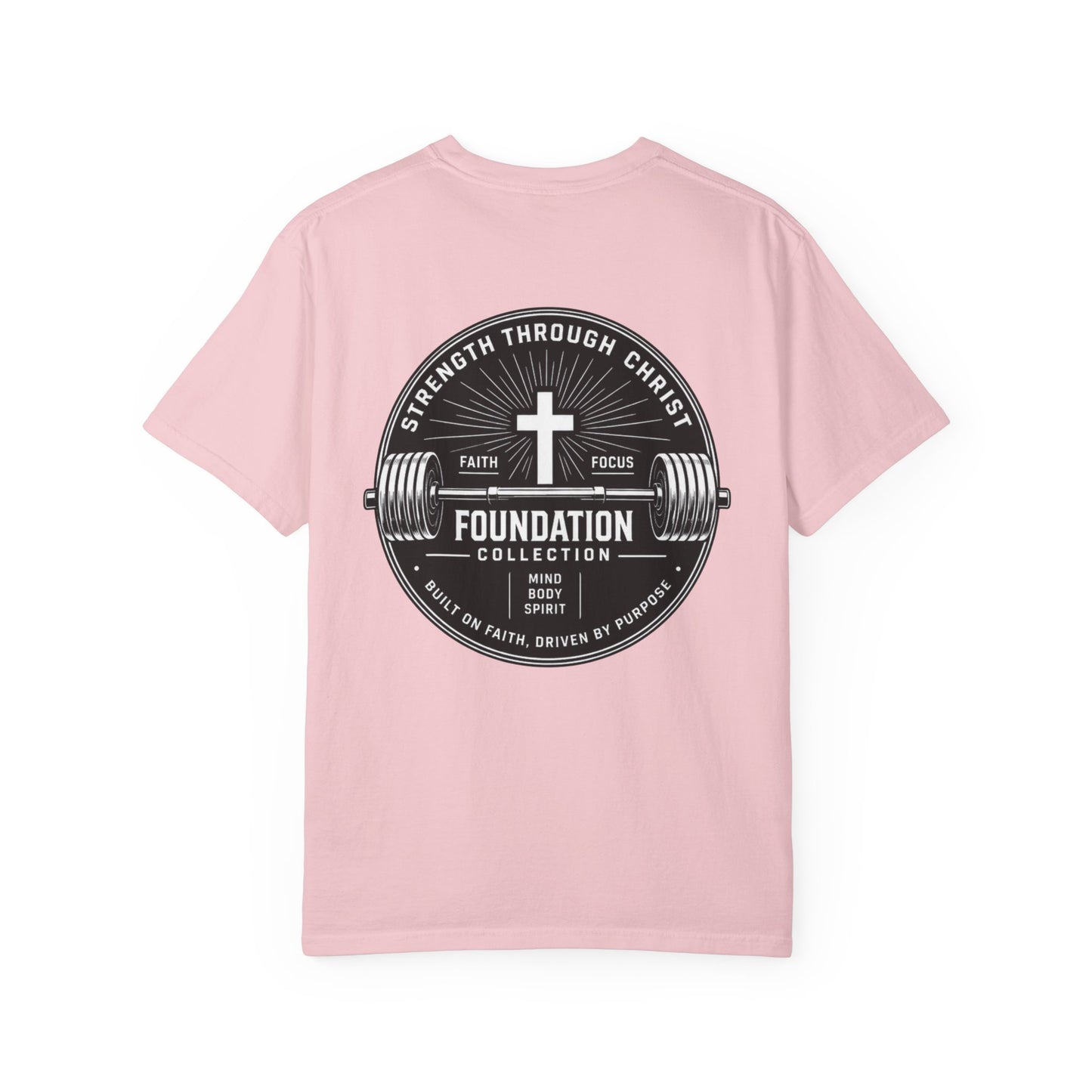 Foundation Collection T-Shirt — Strength Through Christ Gym Tee