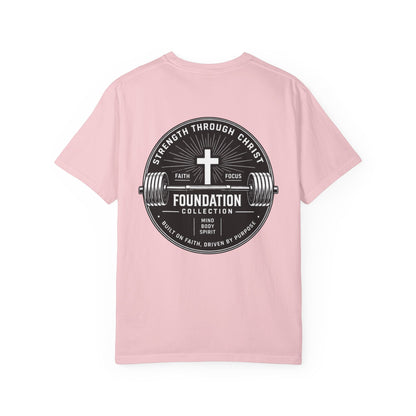 Foundation Collection T-Shirt — Strength Through Christ Gym Tee