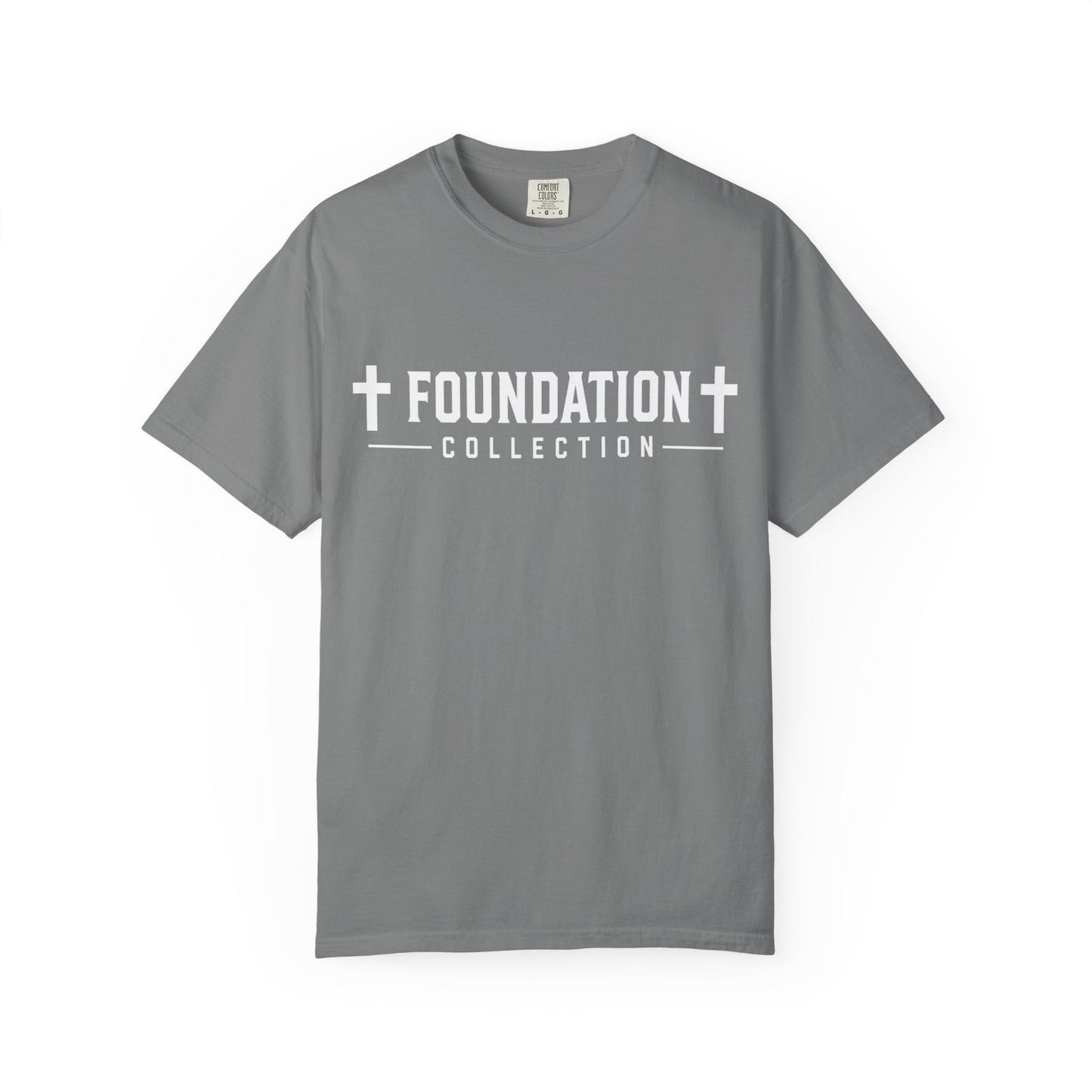 Discipline Over Comfort T-Shirt — Foundation Collection Christian Fitness Tee