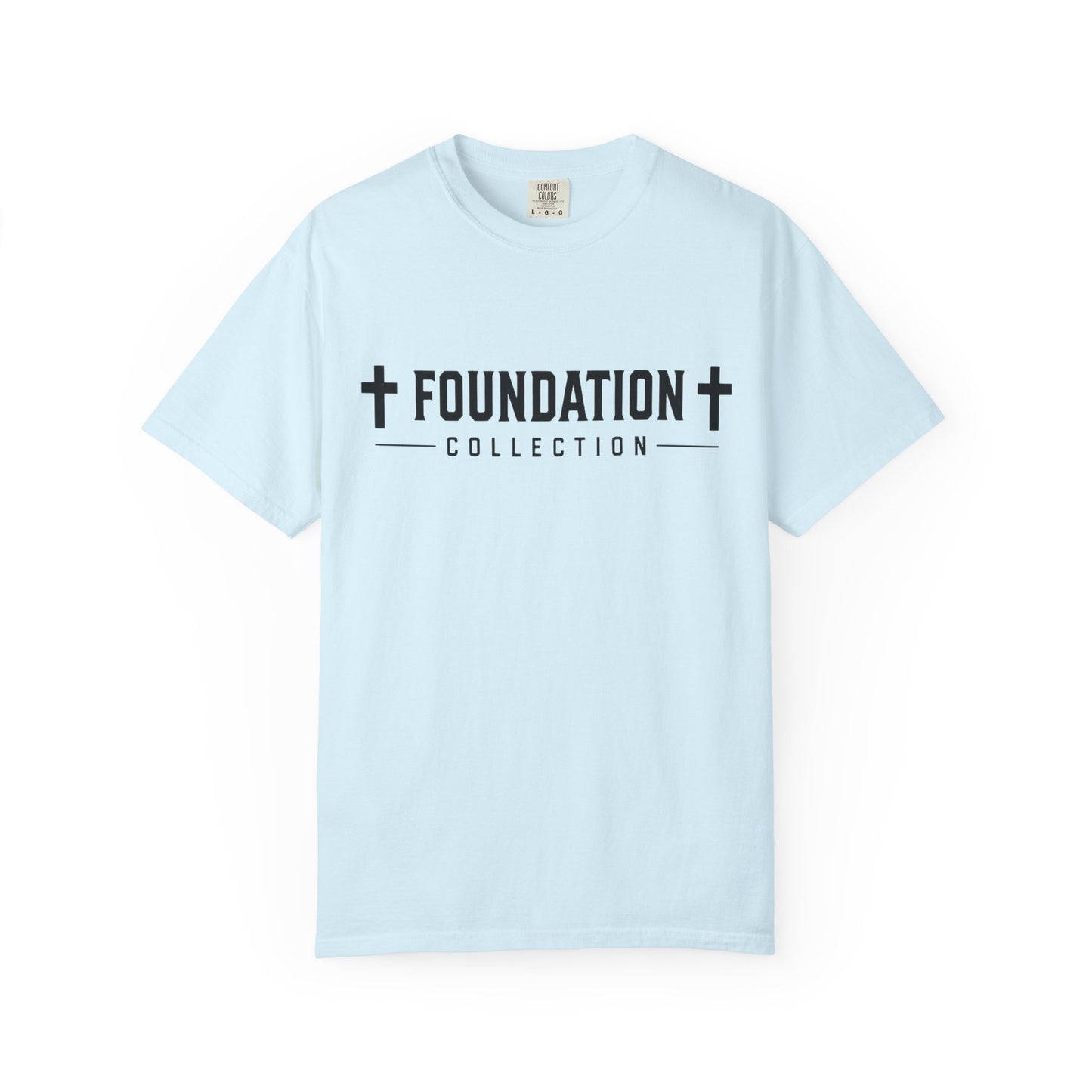 Discipline Over Comfort T-Shirt — Foundation Collection Christian Fitness Tee