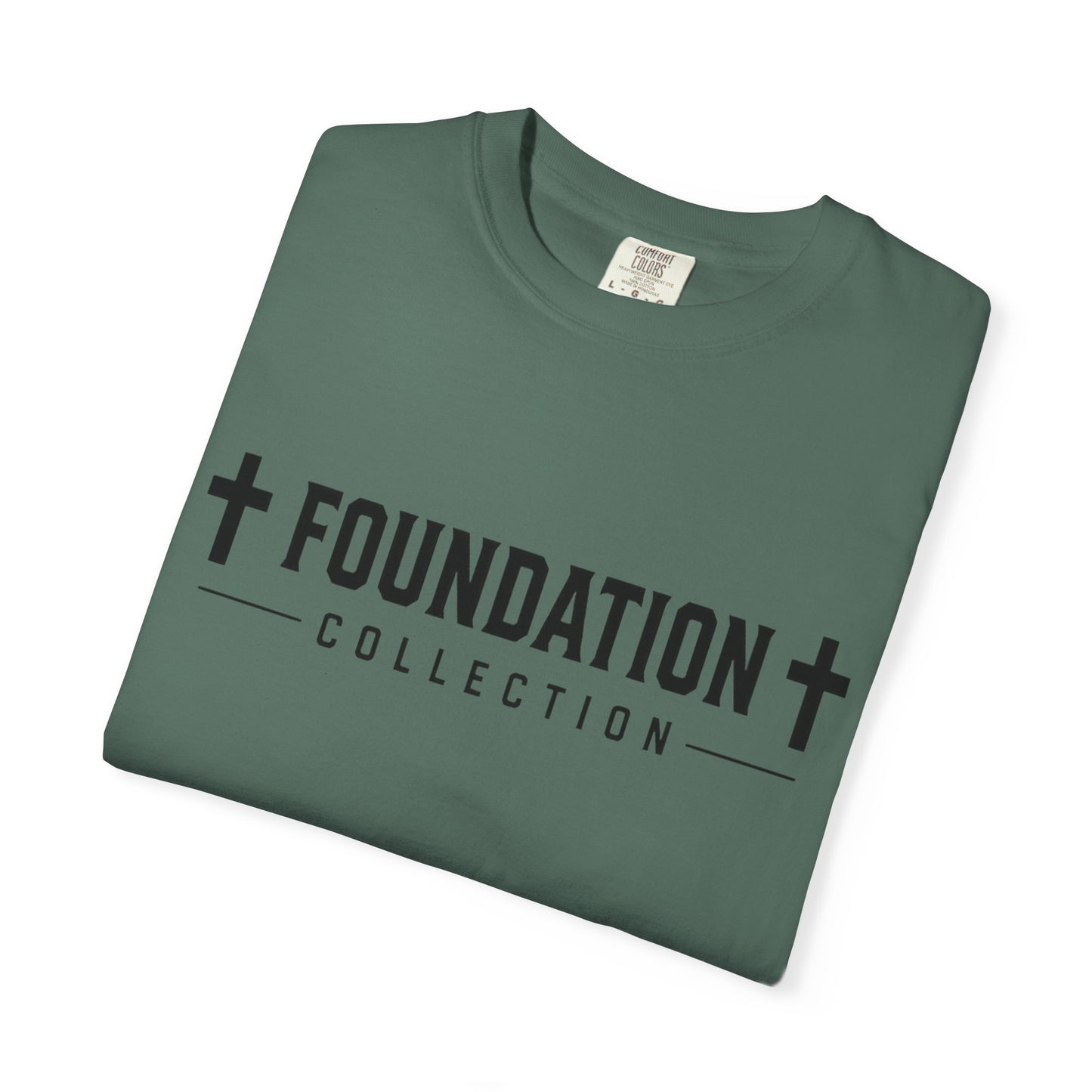 Discipline Over Comfort T-Shirt — Foundation Collection Christian Fitness Tee