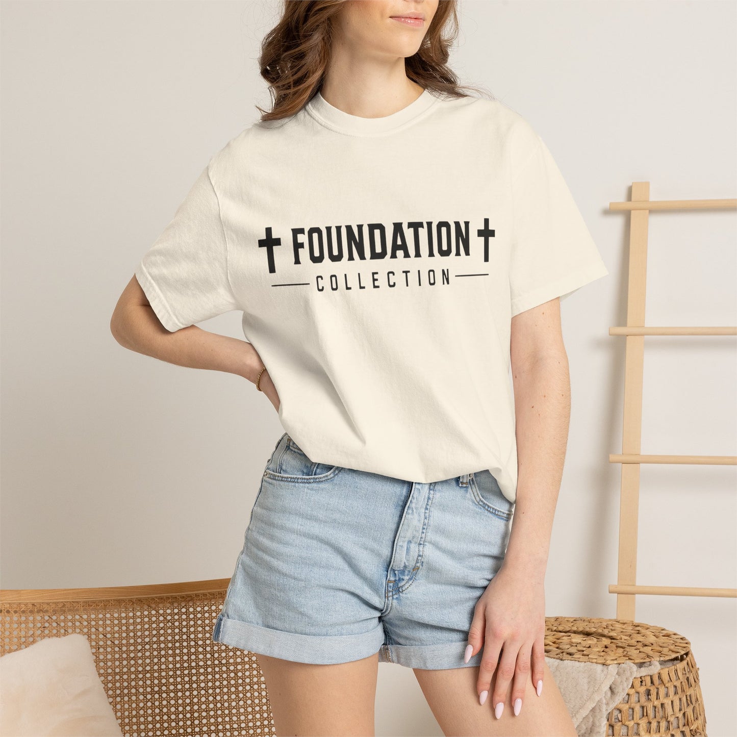 Foundation Collection T-Shirt — Strength Through Christ Gym Tee