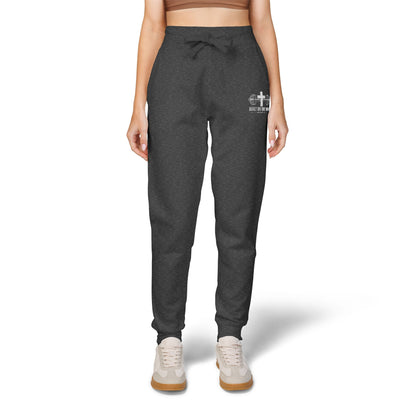 “Built on the Word” Fleece Sweatpants (Embroidery)