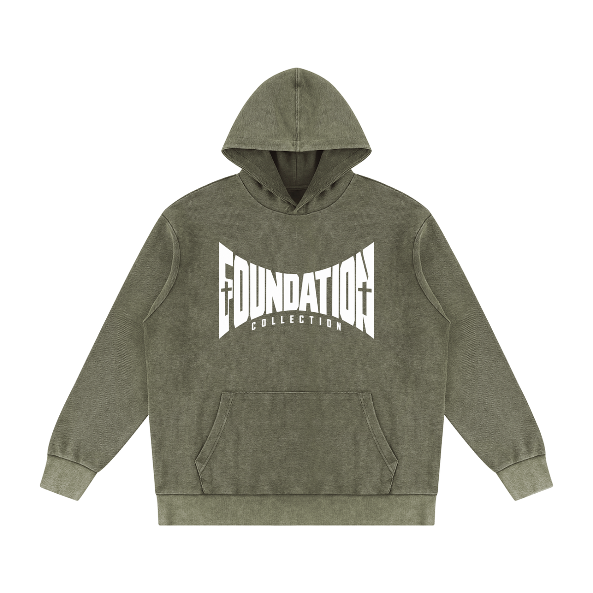 Foundation Collection Mineral Wash Hoodie