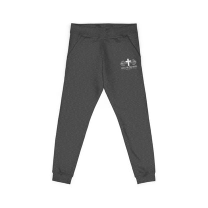 “Built on the Word” Fleece Sweatpants (Embroidery)
