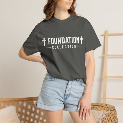 Discipline Over Comfort T-Shirt — Foundation Collection Christian Fitness Tee