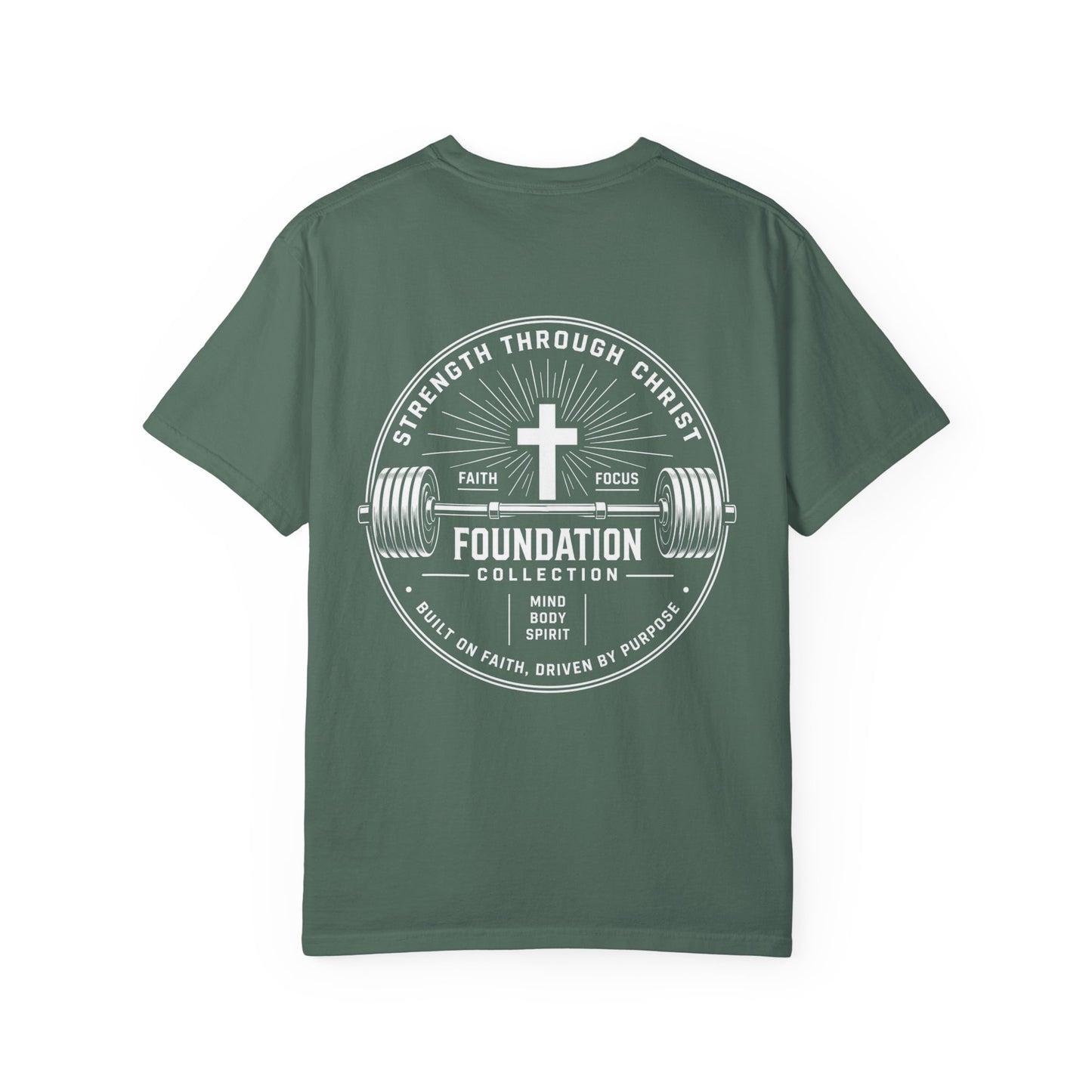 Foundation Collection T‑Shirt — Faith & Strength Graphic Tee