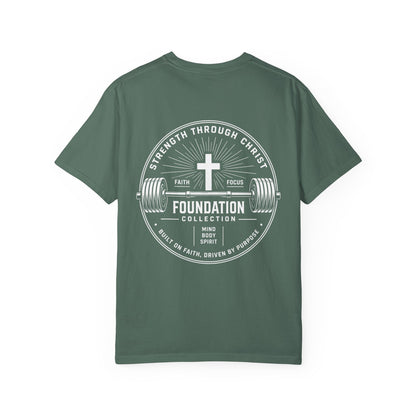 Foundation Collection T‑Shirt — Faith & Strength Graphic Tee