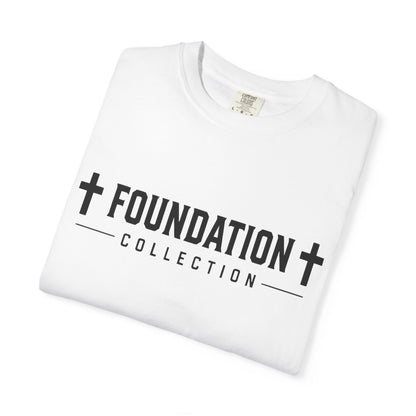 Discipline Over Comfort T-Shirt — Foundation Collection Christian Fitness Tee