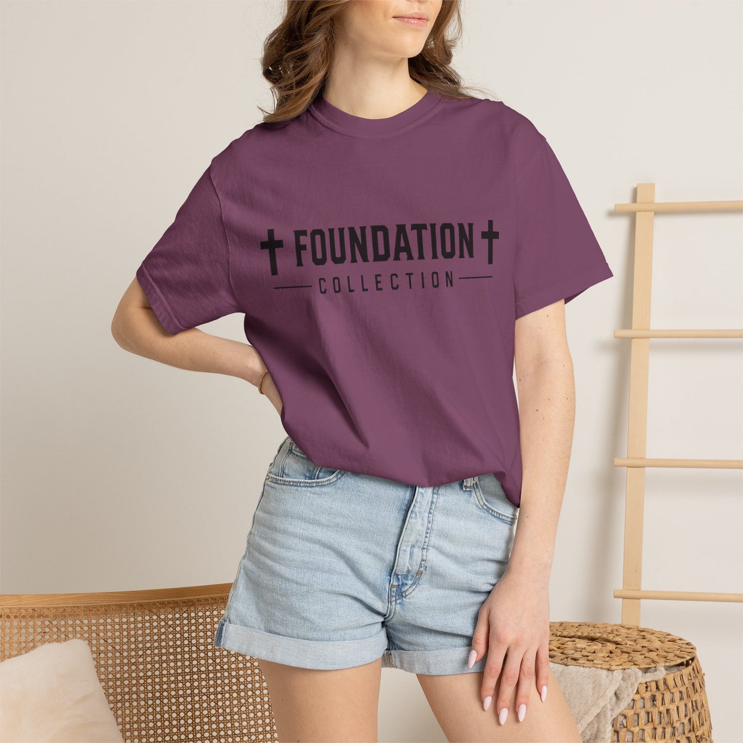 Foundation Collection T-Shirt — Strength Through Christ Gym Tee